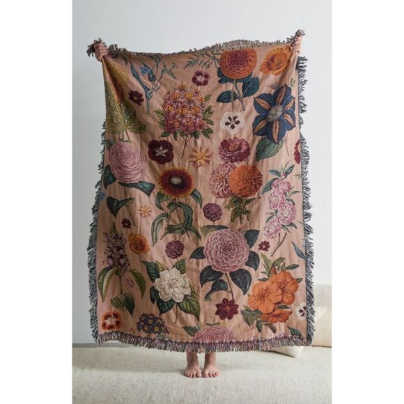 Valley Cruise Press Other - Urban Outfitters Valley Cruise Press Wildflower Woven Throw Blanket